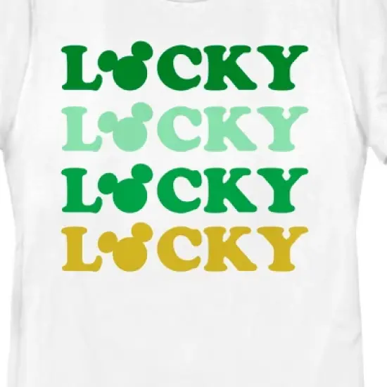 Women's Mickey & Friends Lucky Stack T-Shirt image {1}