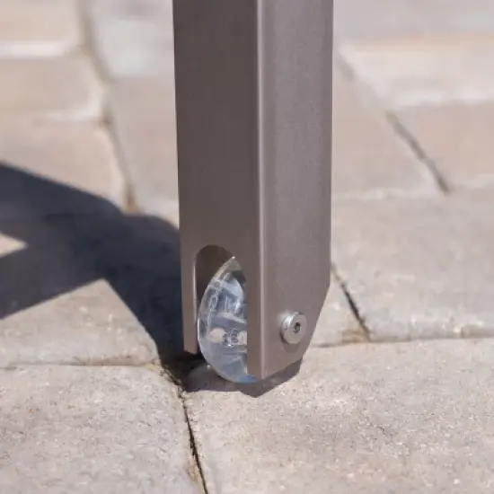 Cape Coral Aluminum & Mesh Chaise Lounge - Christopher Knight Home image {3}