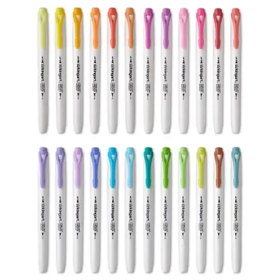 KINGART Twin-Tip Highlighters 24 Colors image {5}