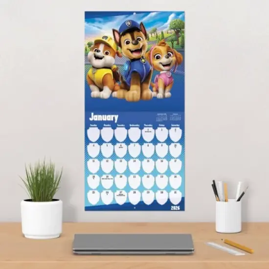 Trends International 2026 Paw Patrol 12"x12" Wall Calendar image {4}