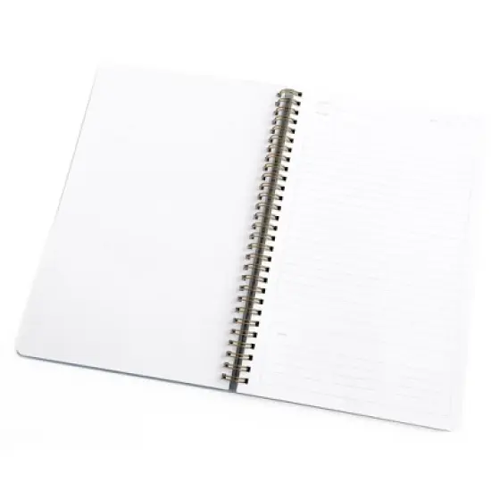 Church Notes 160pg Ruled Spiral Notebook 10.25"x6.25" Happy Icons image {4}