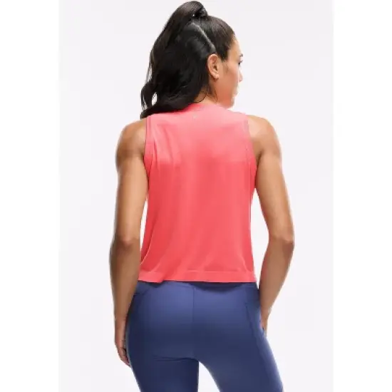 Peloton Women's Seamless Muscle Tank, Coral image {2}