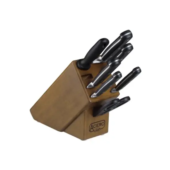 Winco Acero Knife Block Set, 8 Piece image {1}