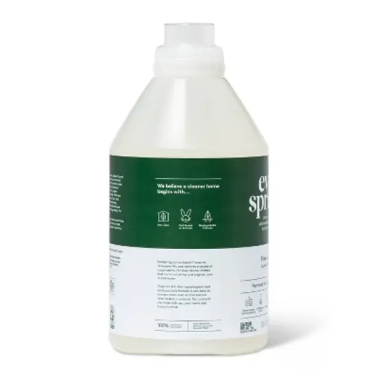Free & Clear Liquid Laundry Detergent - 100 fl oz - Everspring&trade; image {3}