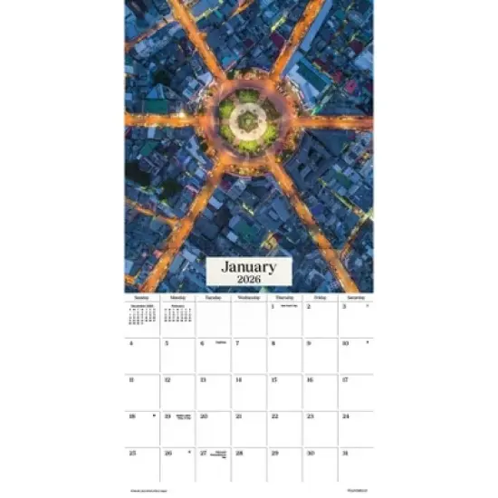 Trends International 2026 Above it All 12"x12" Wall Calendar image {1}