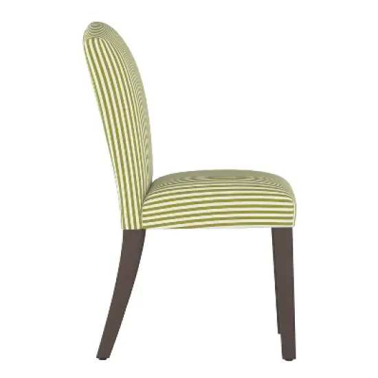 Alex Camel Back Dining Chair in Stripe - Skyline Furniture image {2}
