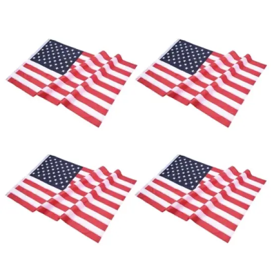 Yescom 4x6 Ft US Flag Polyester Oxford Fabric Fade Resistance image {9}