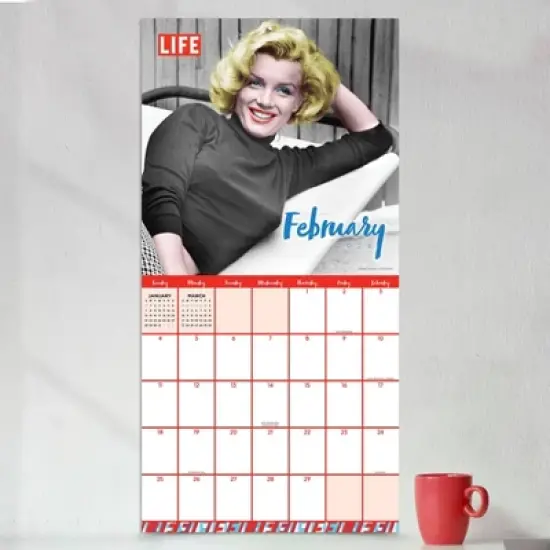 TF Publishing 2024 Wall Calendar 12"x12" Marilyn Monroe image {2}