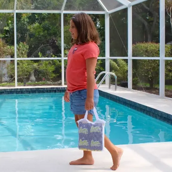 Driveway Games Floating Bean Bag Toss Inflatable Cornhole Game with Water and Weatherproof Bags Set for Adult and Kid Outdoor Swimming Pool Water Fun image {4}