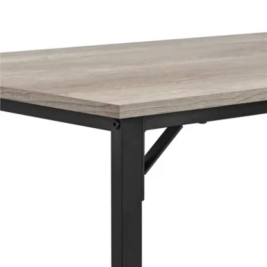 Yaheetech Industrial Counter Height Table Set with 2 Backless Stools for Kitchen image {4}