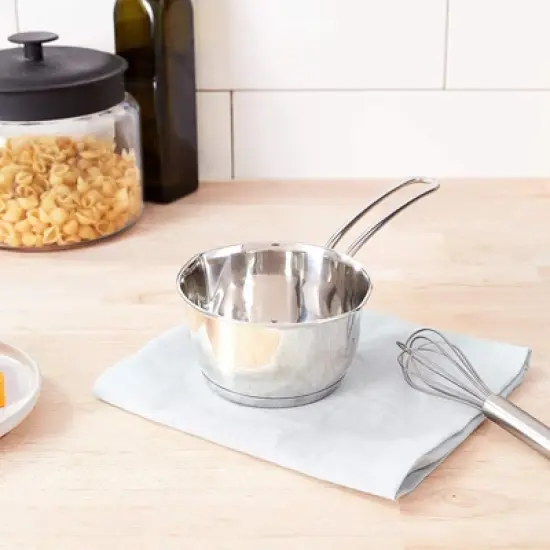 Kuchenprofi Saucepan w/ Clad Bottom, 0.5 qt., 5-Inch Diameter image {3}