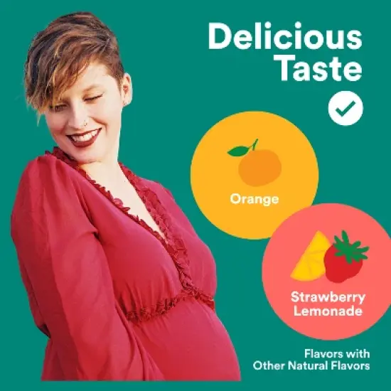 SmartyPants Prenatal Plus Multivitamin & Omegas Gummies with Methylfolate, C, D3, B12 & Zinc - 90ct image {7}