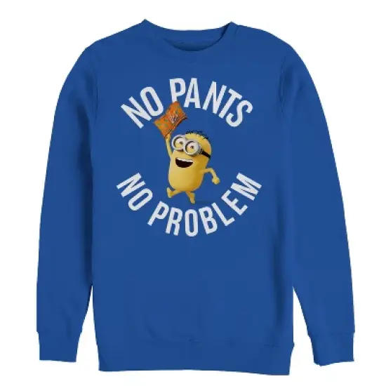 Men's Despicable Me Minion No Pants Party Sweatshirt image {2}