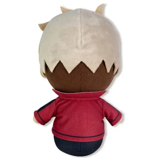 GREAT EASTERN ENTERTAINMENT CO HAIKYU!!- S4 OSAMU JACKET SITTING POSE PLUSH 7"H image {1}