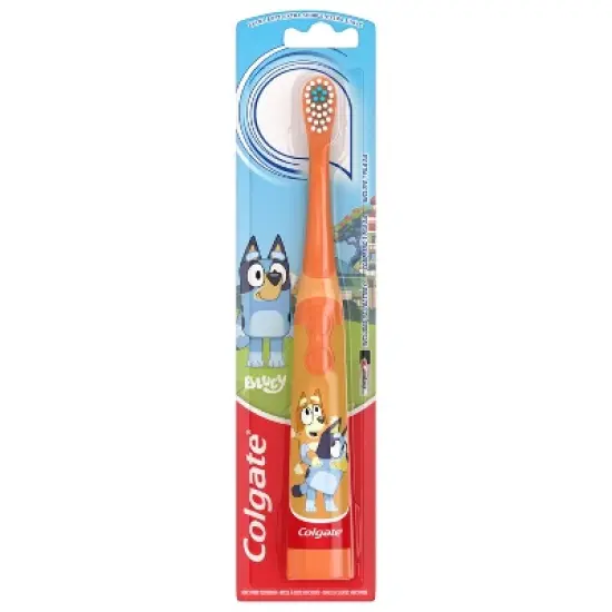 Colgate Kids' Battery Toothbrush - Bluey Bingo - Extra Soft image {8}