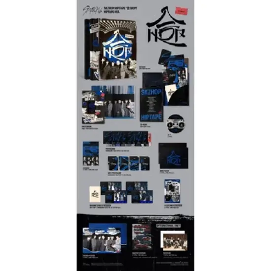 STRAY KIDS - HOP (HIPTAPE VER.) (CD) image {2}