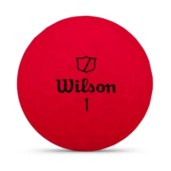 Wilson DUO Soft Red Golf Ball - 12pk image {1}
