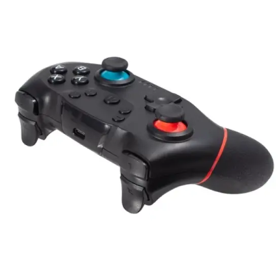 Insten Wireless Pro Controller For Nintendo Switch / OLED Model / Switch Lite Console, Supports Gyro Axis, Turbo and Dual Vibration, Black image {5}