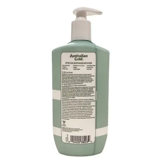 Australian Gold After Sun Moisturizer with Hemp - 16 fl oz image {1}