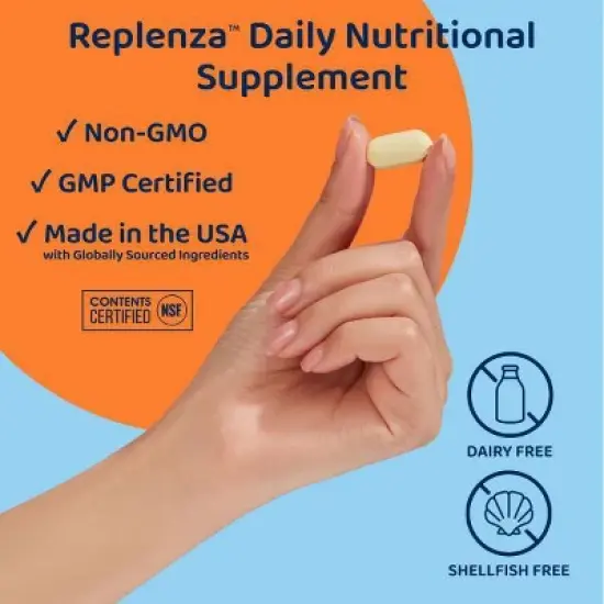Replenza GLP-1 Support - Daily Nutritional Supplement Tablets - 60ct image {2}