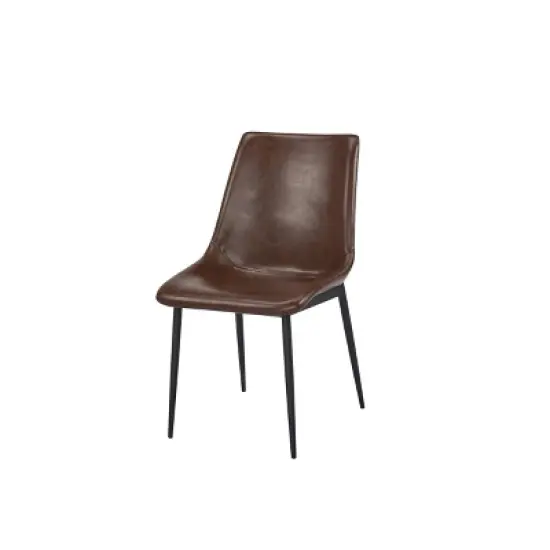 2pk Chloe Faux Leather Dining Chair - Abbyson Living image {6}