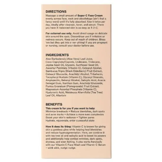 LilyAna Naturals Super Face Cream - 1.7oz image {7}