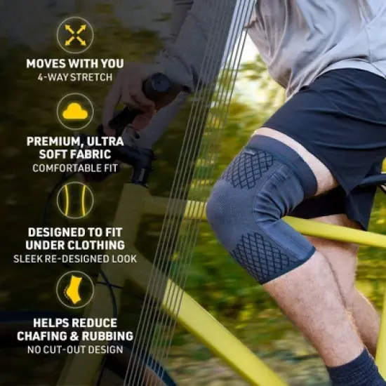 FUTURO Premium Compression Knee Sleeve with Stabilizers image {4}
