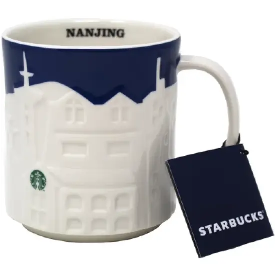 Starbucks Collector Relief Series Nanjing Ceramic Mug, 16 Oz image {2}