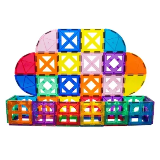 Picasso Tiles Magnetic Tile 36pc Building Set image {3}