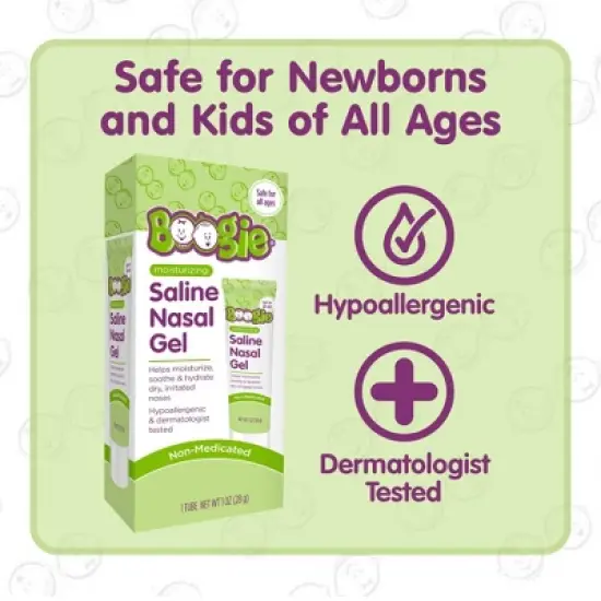 Boogie Saline Nasal Gel - 1 fl oz image {4}