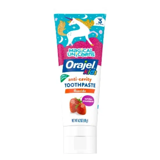 Orajel Kids' Magical Unicorn Paste - Strawberry - 4.2oz image {10}