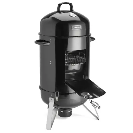Cuisinart Vertical 18" Charcoal Smoker COS-118 Black image {1}