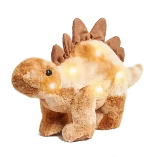 FAO Schwarz 12" Stegosaurus LED Plush with Sound image {4}