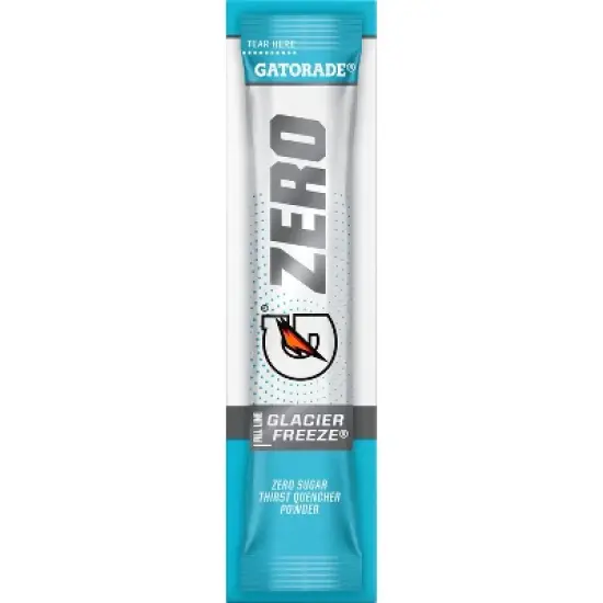 Gatorade GZERO Glacier Freeze Sports Drink Mix - 1.08oz: Kosher, Hydration, Low Calorie image {2}