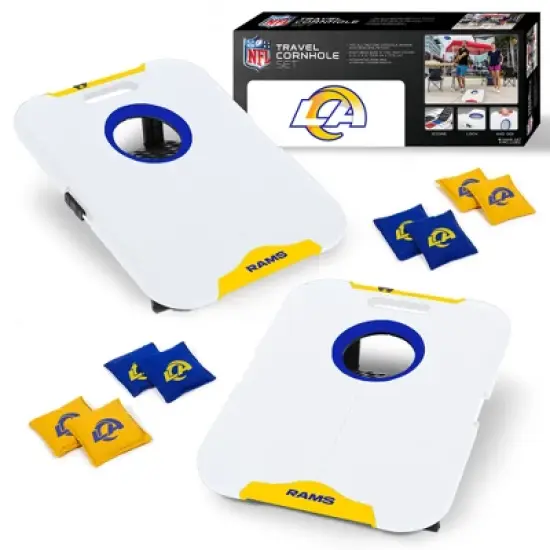 NFL Los Angeles Rams All-Weather Travel Cornhole Set image {6}