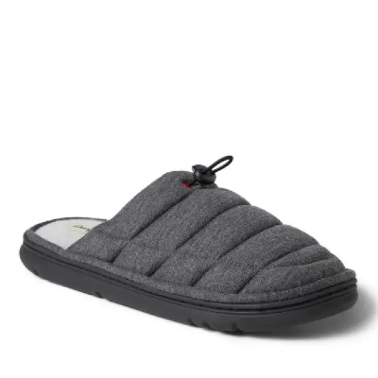 Dearfoams Men's Austin Quilted Sweatshirt Scuff Slippers image {5}