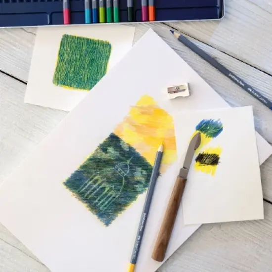 Faber-Castell 24ct Goldfaber Watercolor Pencil Tin image {6}