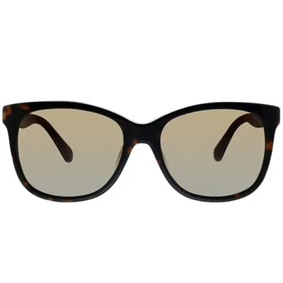 Kate Spade Danalyn/S 086 Womens Square Polarized Sunglasses Dark Havana 54mm image {1}