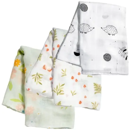 Woodland Swaddle 3-Pack, Viscose From Bamboo image {8}