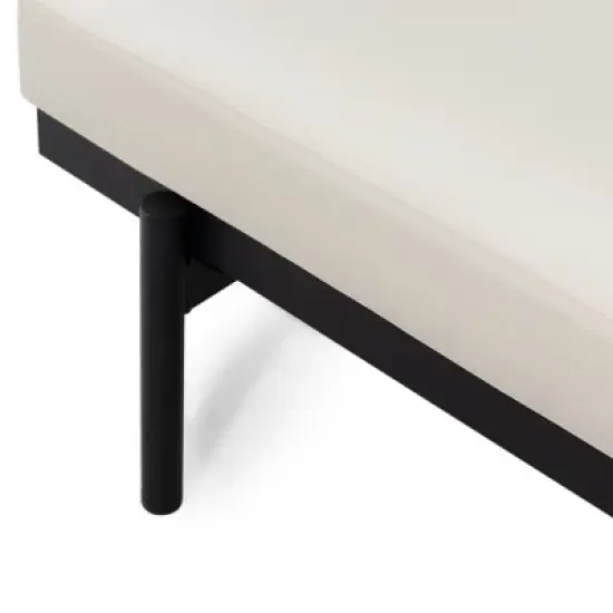 INFURNIC Patio Seating Sets Modern Outdoor Furniture Set Featuring Unique Design,Perfect for Gardens, Living Spaces, White, 69.25"*32.5"*29.5" image {2}