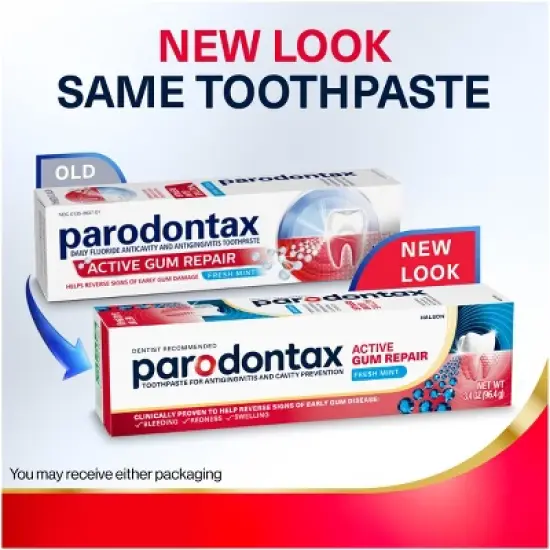 Parodontax Active Gum Repair Toothpaste - Fresh Mint - 3.4oz image {8}