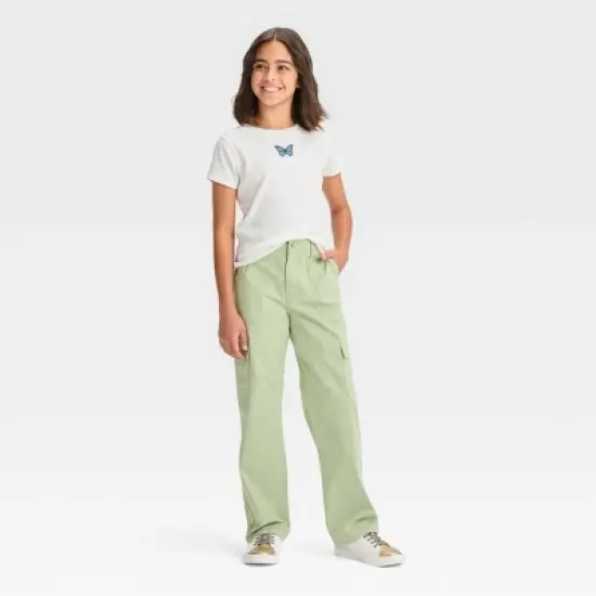 Girls' Twill Cargo Pants - art class&trade; image {2}