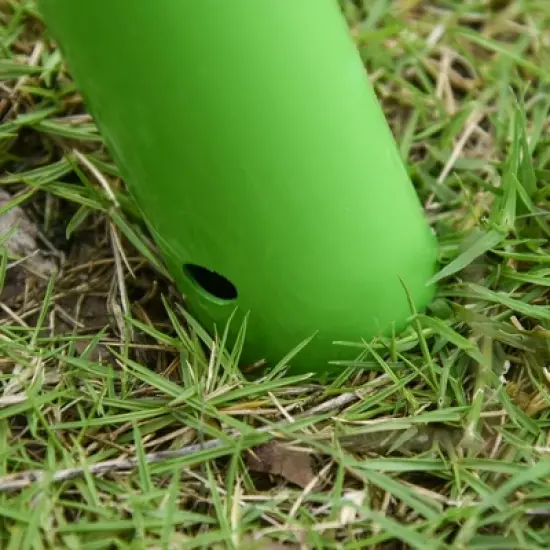 Outsunny Swing Set with Glider, Two Swing Seats and Adjustable Height, Outdoor Sturdy A-Frame Suitable for Playground, Backyard image {4}