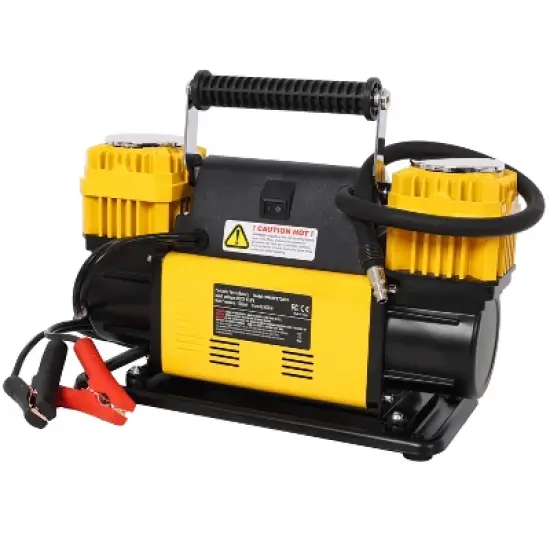 Dexmalle 12V Dual Cylinder Heavy Duty Air Compressor image {4}