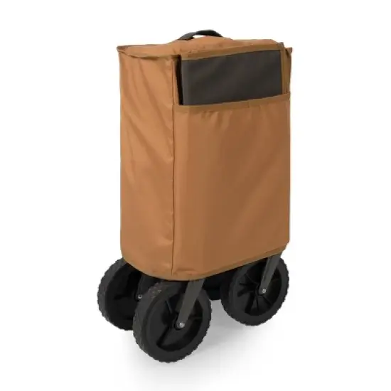 Oniva Wilderness Collapsible Outdoor Folding Wagon - Brown/Gray image {4}