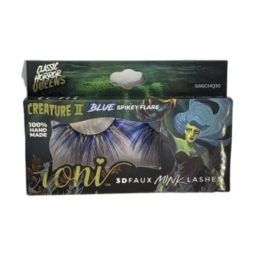 IONI Colored CREATURE II BLUE Spikey Flare(Pack of 6) image {1}