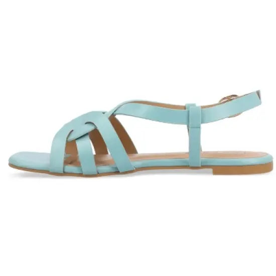 Journee Collection Womens Alorra Tru Comfort Foam Buckle Flat Sandals image {1}