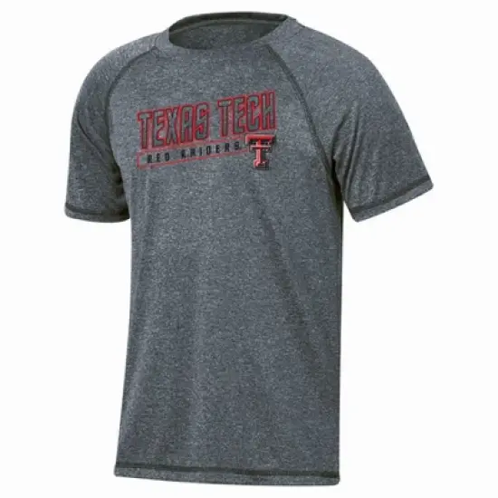 NCAA Texas Tech Red Raiders Boys' Gray Poly T-Shirt image {3}
