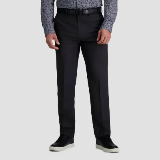 Haggar H26 Men's Premium Stretch Straight Fit Trousers image {7}