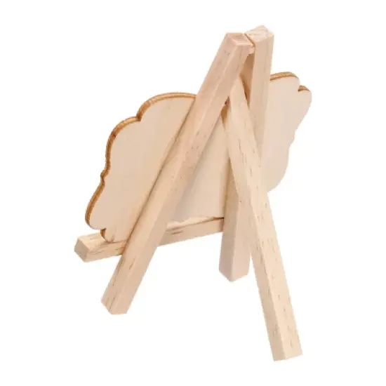 Unique Bargains Wood Detachable Design Smooth Surface Chalkboard image {3}